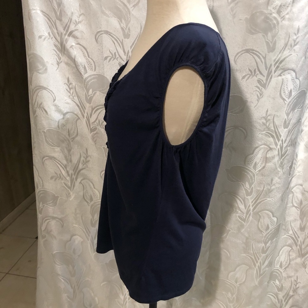 CHADWICKS NAVY TOP SIZE M - Picture 3 of 7